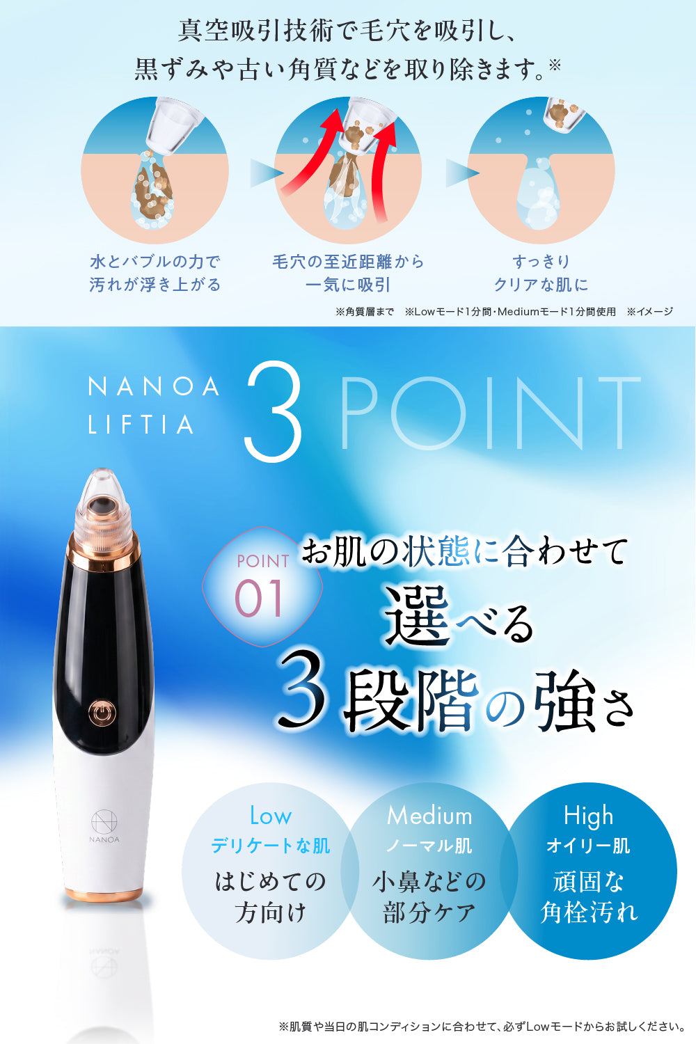 リフティア 毛穴吸引器