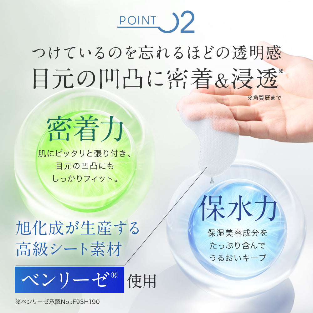 SC モイスチャーアイマスク (1袋64枚入り)