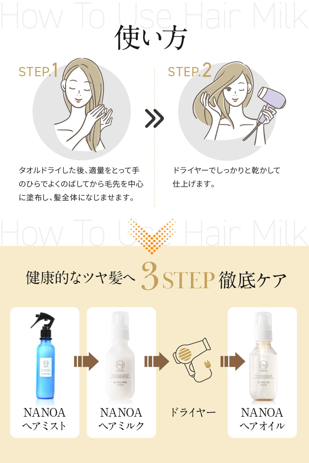 SCヘアミルク スムース
